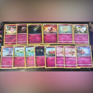 Pokémon TCG Pink fairy Type Card Lot